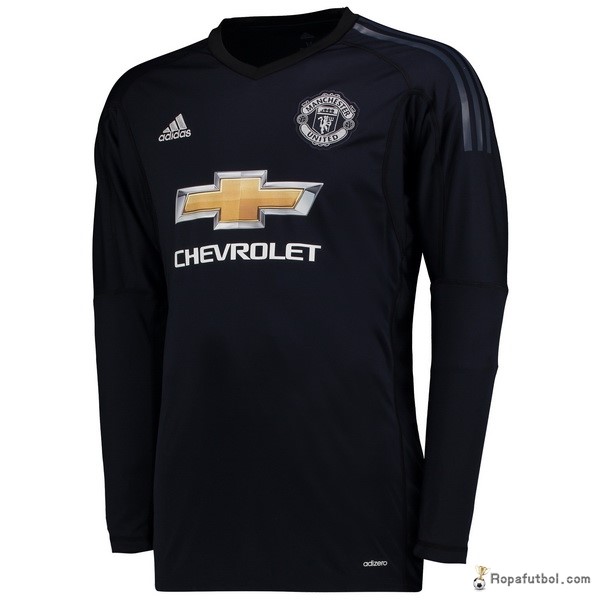 Camiseta Manchester United Replica Primera Ropa ML Portero 2017/18